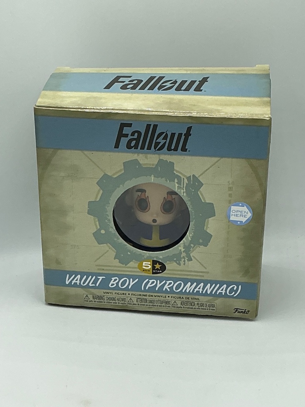 Funko 5 Star Fallout Vault Boy Pyromaniac Vinyl Figure New In Box Collectible